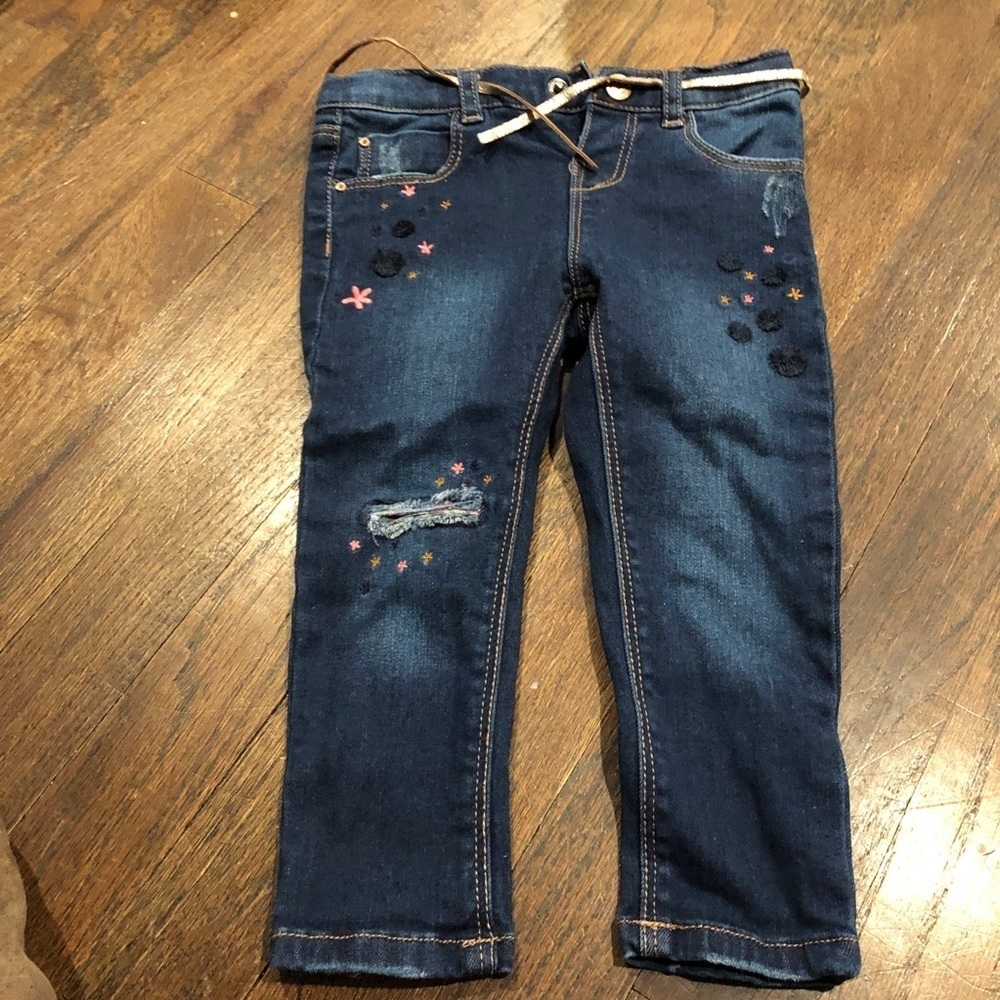 Zara baby 12-18M jeans  with removable belt 👖 🌟